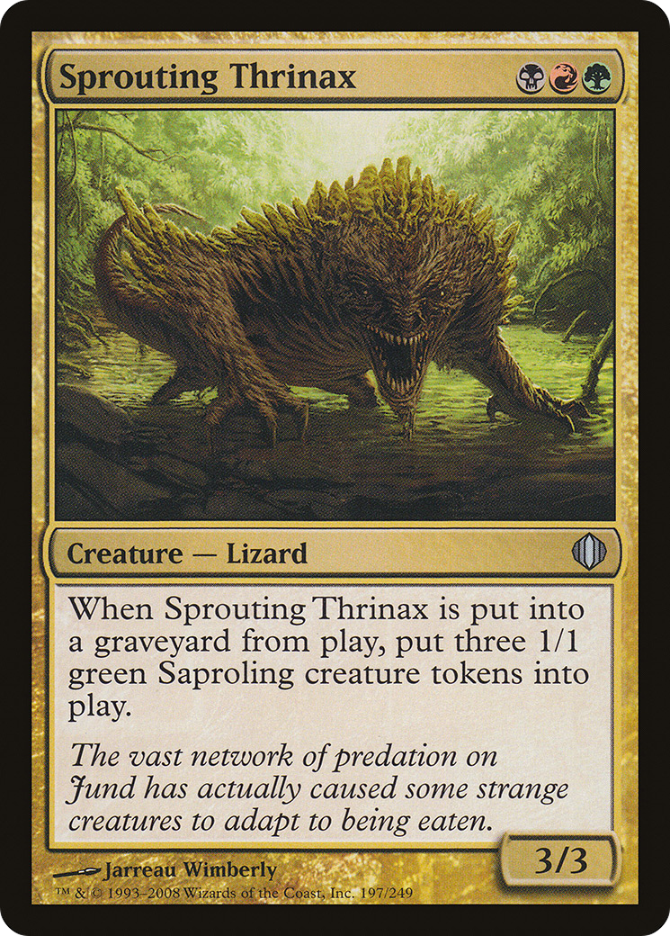 {C} Sprouting Thrinax [Shards of Alara][ALA 197]