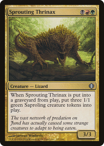 {C} Sprouting Thrinax [Shards of Alara][ALA 197]