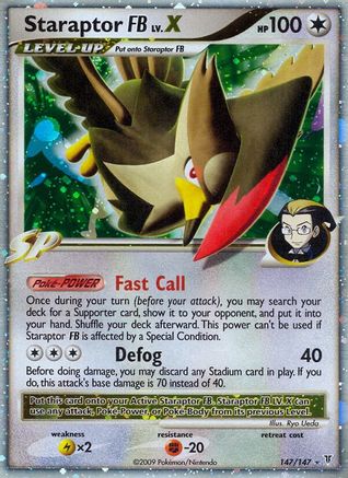 [PKM] Staraptor FB LV.X (147/147) [Platinum: Supreme Victors]