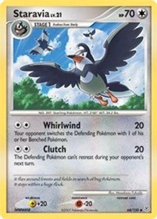 [PKM-C] Staravia (64/130) [Diamond & Pearl: Base Set]