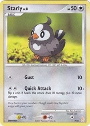 [PKM] Starly (7/11) [Diamond & Pearl: Trainer Kit - Lucario]