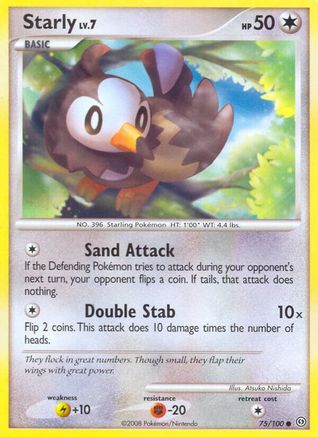 [PKM] Starly (75/100) [Diamond & Pearl: Stormfront]