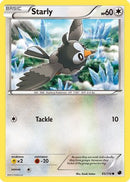[PKM-C] Starly (95/116) [Black & White: Plasma Freeze]