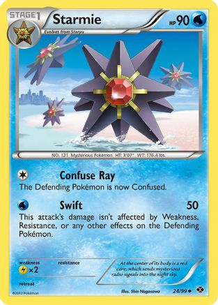 [PKM-C] Starmie (24/99) [Black & White: Next Destinies]