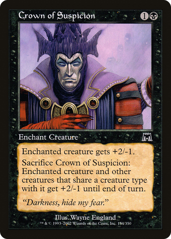 {C} Crown of Suspicion [Onslaught][ONS 134]