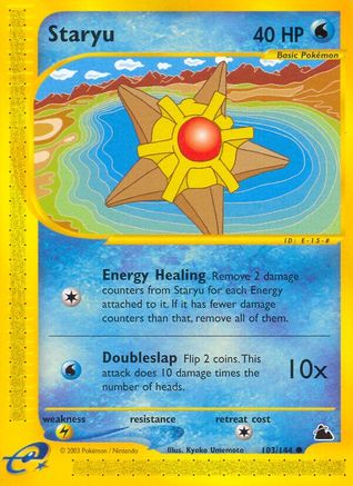 [PKM] Staryu (103/144) [Skyridge]