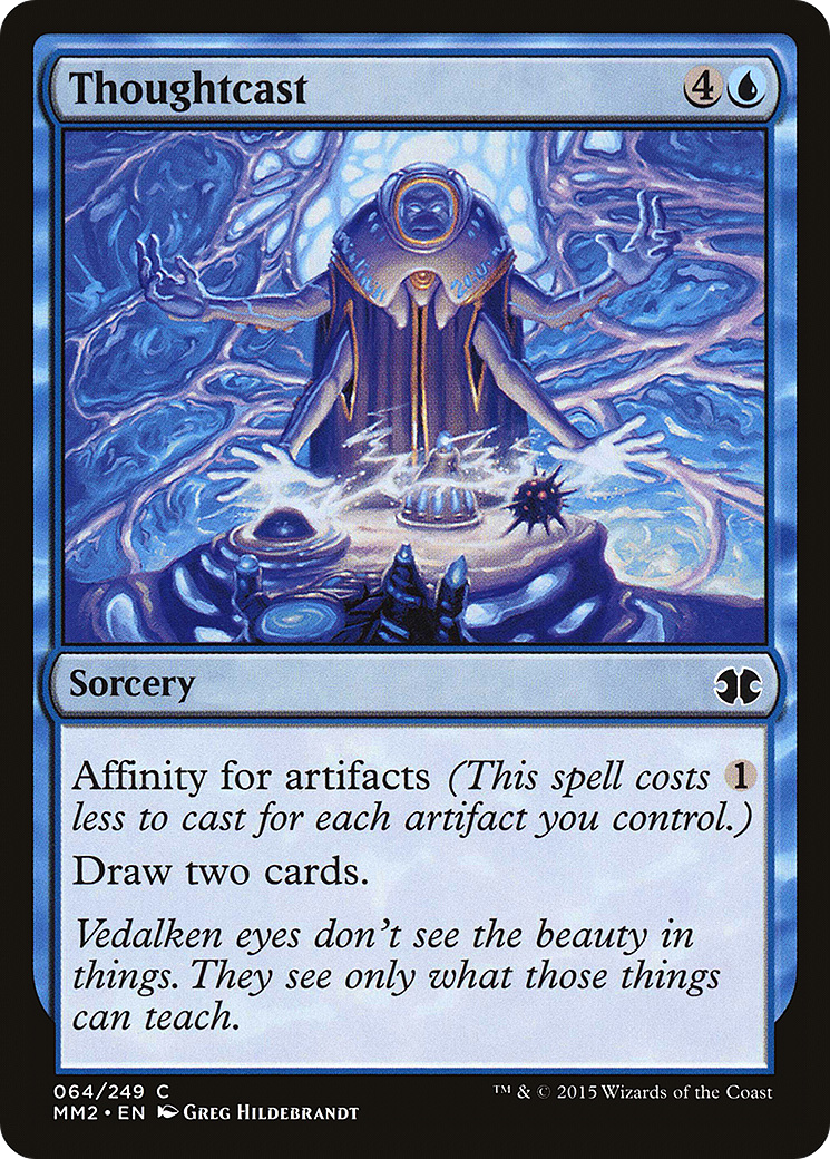 {C} Thoughtcast [Modern Masters 2015][MM2 064] - Misty Mountain Games