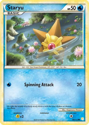 [PKM] Staryu (84/123) [HeartGold & SoulSilver: Base Set]
