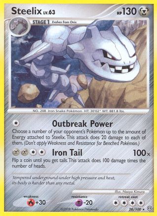 [PKM-R] Steelix (28/100) [Diamond & Pearl: Stormfront]