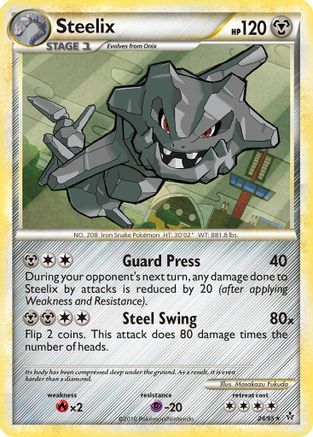 [PKM] Steelix (24/95) [HeartGold & SoulSilver: Unleashed]