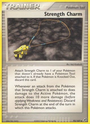 [TR] Strength Charm (92/107) (Stamped) [EX: Deoxys]