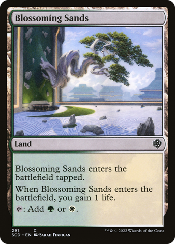 {C} Blossoming Sands [Starter Commander Decks][SCD 291]
