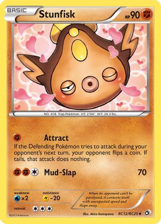 [PKM-C] Stunfisk (RC12/RC25) [Black & White: Legendary Treasures]