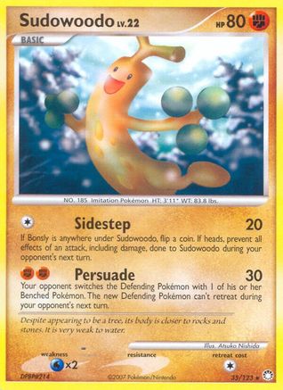 [PKM-R] Sudowoodo (35/123) [Diamond & Pearl: Mysterious Treasures]