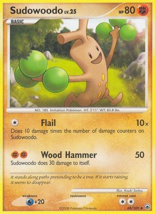 [PKM] Sudowoodo (48/100) [Diamond & Pearl: Majestic Dawn]
