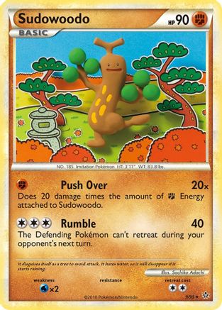[PKM-R] Sudowoodo (9/95) [HeartGold & SoulSilver: Unleashed]