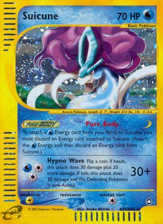 [PKM] Suicune (H25/H32) [Aquapolis]