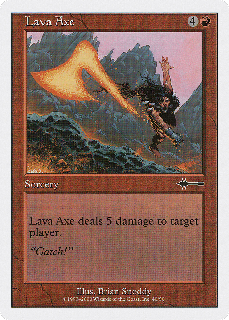 {C} Lava Axe [Beatdown][BTD 040]