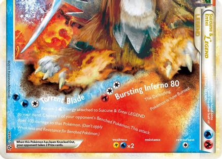 [PKM-R] Suicune & Entei LEGEND (95/95) [HeartGold & SoulSilver: Unleashed]