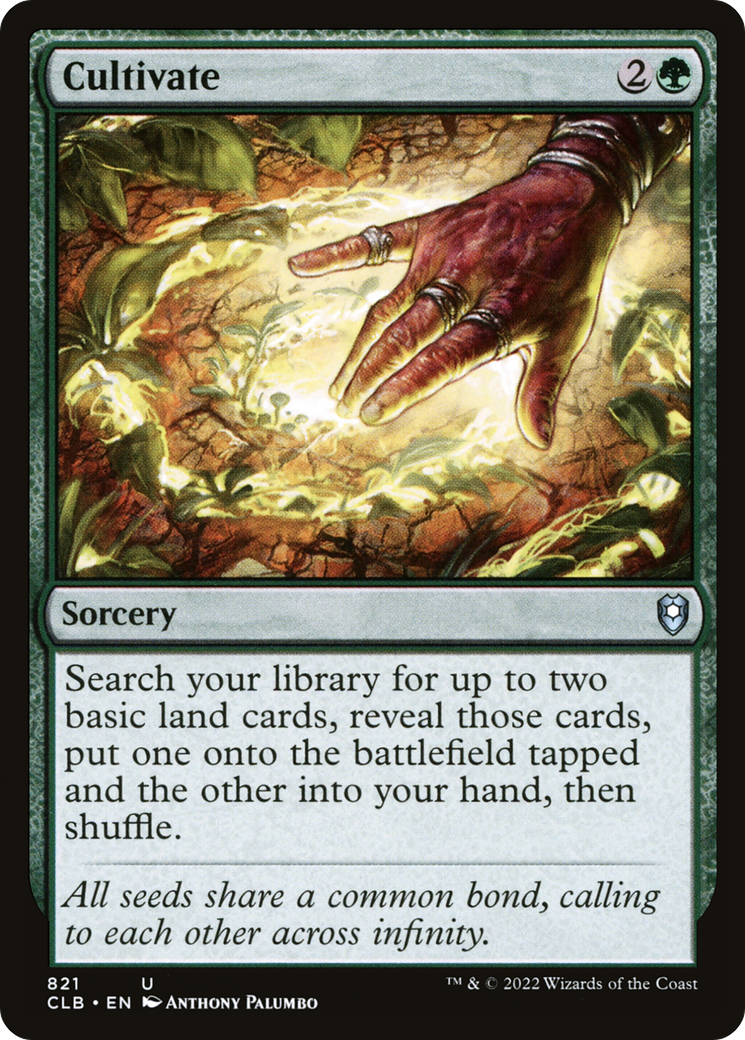 {C} Cultivate [Commander Legends: Battle for Baldur's Gate][CLB 821]