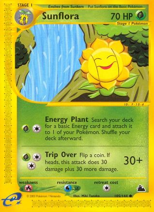 [PKM] Sunflora (105/144) [Skyridge]
