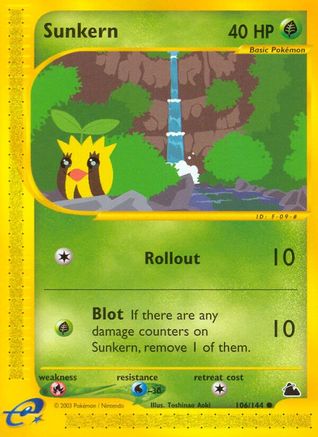 [PKM] Sunkern (106/144) [Skyridge]