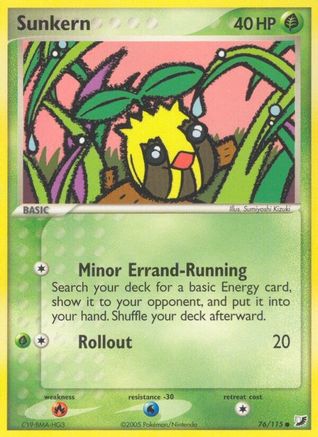 [PKM] Sunkern (76/115) (Stamped) [EX: Unseen Forces]