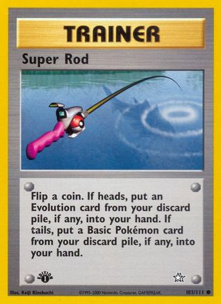 [PKM] Super Rod (103/111) [Neo Genesis 1st Edition]