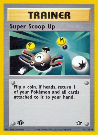 [PKM] Super Scoop Up (98/111) [Neo Genesis 1st Edition]