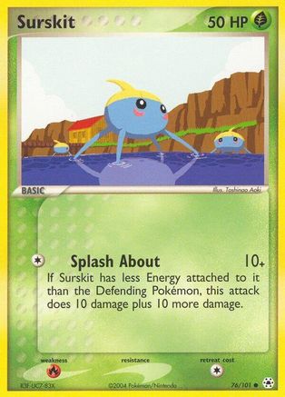 [PKM] Surskit (76/101) [EX: Hidden Legends]