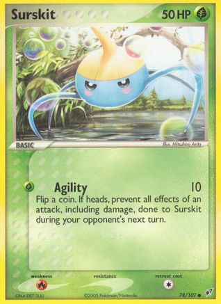 [PKM-C] Surskit (78/107) (Stamped) [EX: Deoxys]