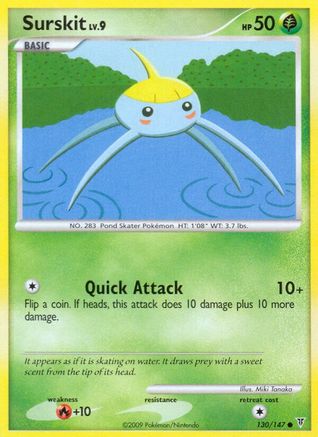 [PKM] Surskit (130/147) [Platinum: Supreme Victors]