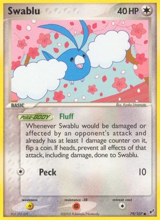 [PKM-C] Swablu (79/107) (Stamped) [EX: Deoxys]