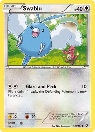 [PKM-C] Swablu (103/113) [Black & White: Legendary Treasures]
