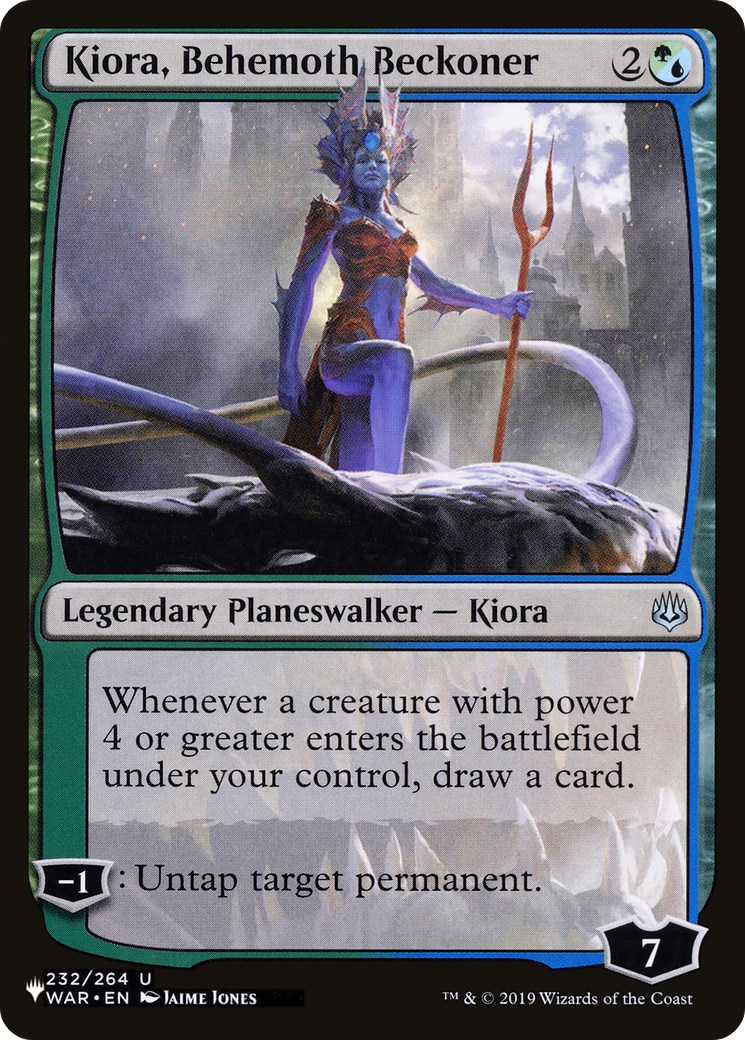 Kiora, Behemoth Beckoner [LIST 232/264]