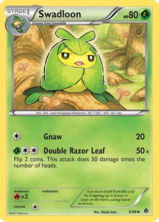 [PKM] Swadloon (5/98) [Black & White: Emerging Powers]