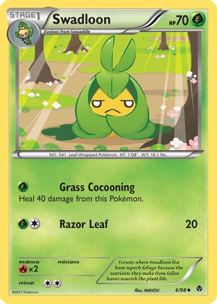 [PKM] Swadloon (6/98) [Black & White: Emerging Powers]