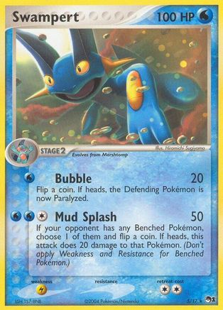 [PKM-R] Swampert (5/17) [POP Series 1]