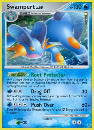 [PKM] Swampert (12/147) [Platinum: Supreme Victors]