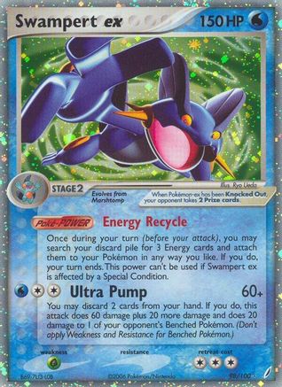 [PKM] Swampert ex (98/100) [EX: Crystal Guardians]