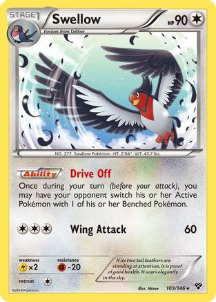 [PKM] Swellow (103/146) [XY: Base Set]