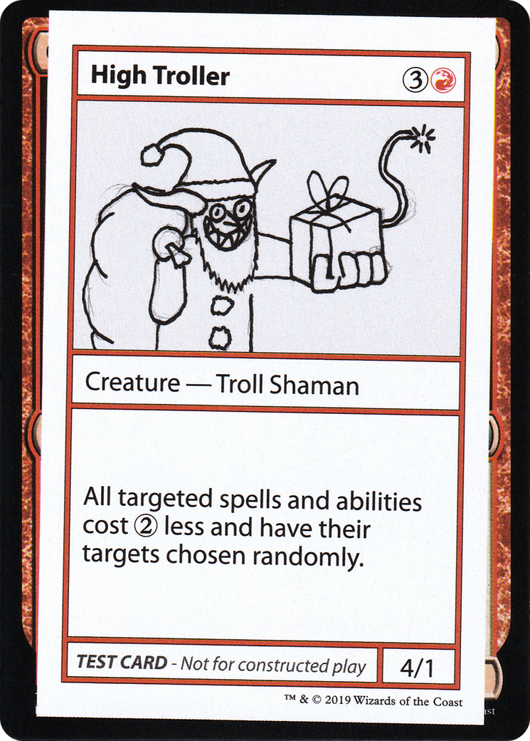 {R} High Troller (2021 Edition) [Mystery Booster Playtest Cards][CMB1 054]