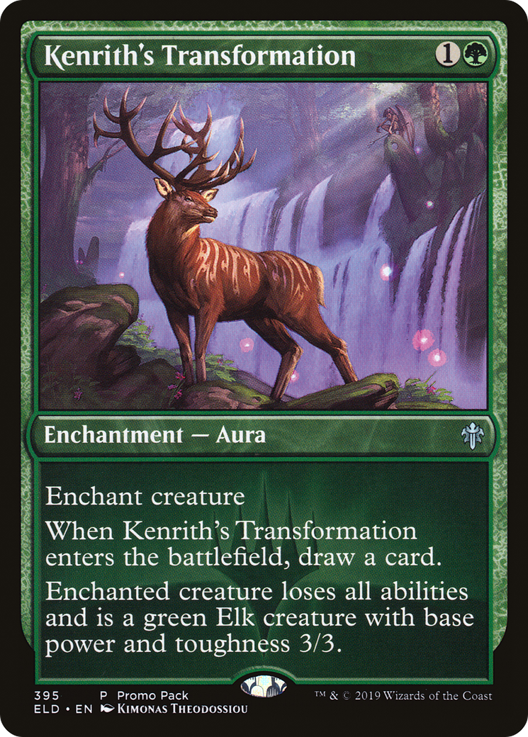 {C} Kenrith's Transformation (Promo Pack) [Throne of Eldraine Promos][PP ELD 395]