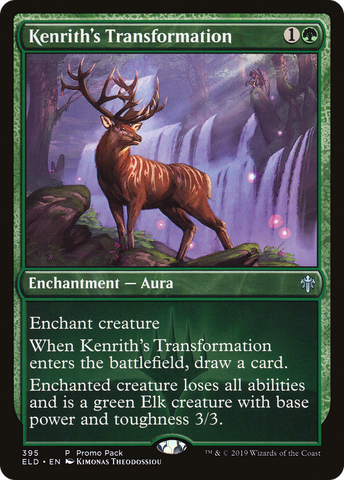 {C} Kenrith's Transformation (Promo Pack) [Throne of Eldraine Promos][PP ELD 395]