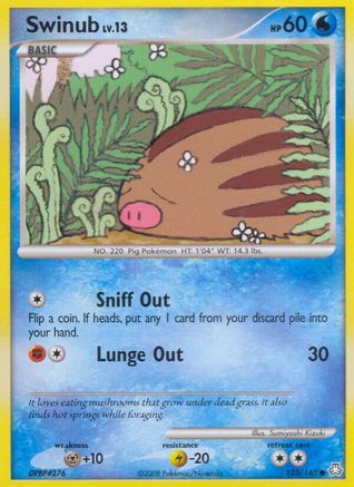 [PKM] Swinub (123/146) [Diamond & Pearl: Legends Awakened]