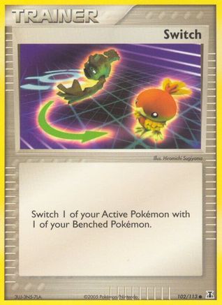 [PKM] Switch (102/113) (Stamped) [EX: Delta Species]
