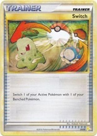 [PKM] Switch (24/30) [HeartGold & SoulSilver: Trainer Kit - Raichu]