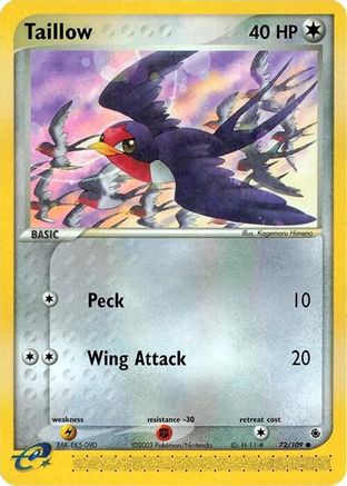 [PKM] Taillow (72/109) [EX: Ruby & Sapphire]