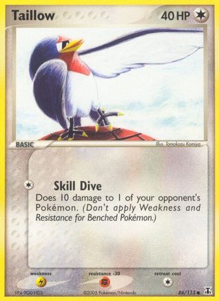[PKM] Taillow (86/113) [EX: Delta Species]