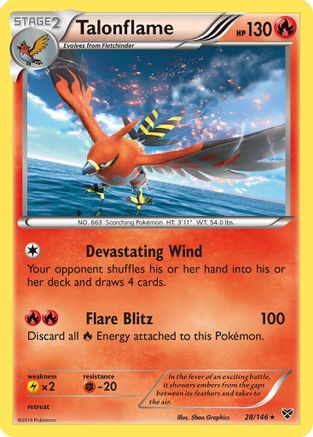 [PKM-R] Talonflame (28/146) [XY: Base Set]